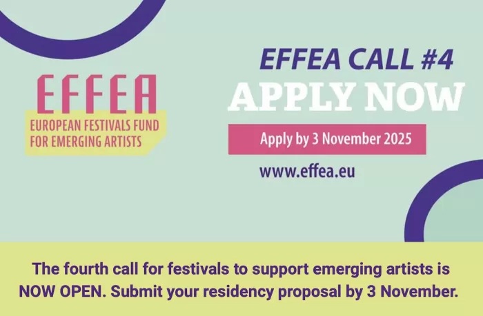 European Festivals Fund for Emerging Artists #4